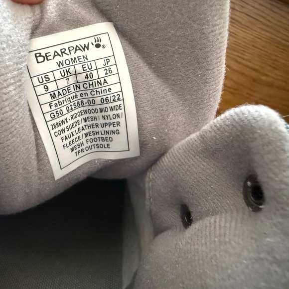 Bearpaw Hiking Boots Ridgewood Suede Waterproof Trails 9 NWT - Picture 8 of 10